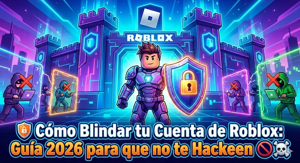 🛡️ Cómo Blindar tu Cuenta de Roblox: Guía 2026 para que no te Hackeen 🚫💀