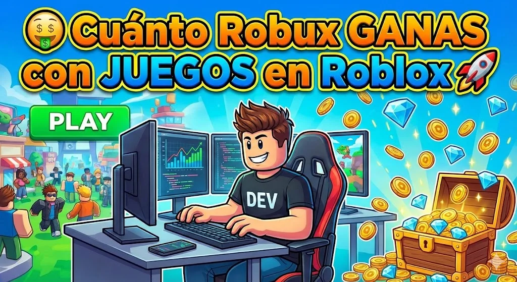 🤑 ¿Cuánto Robux GANAS Realmente Creando Juegos en Roblox? La Guía Definitiva 🚀💸 - Guía en CodigosFree
