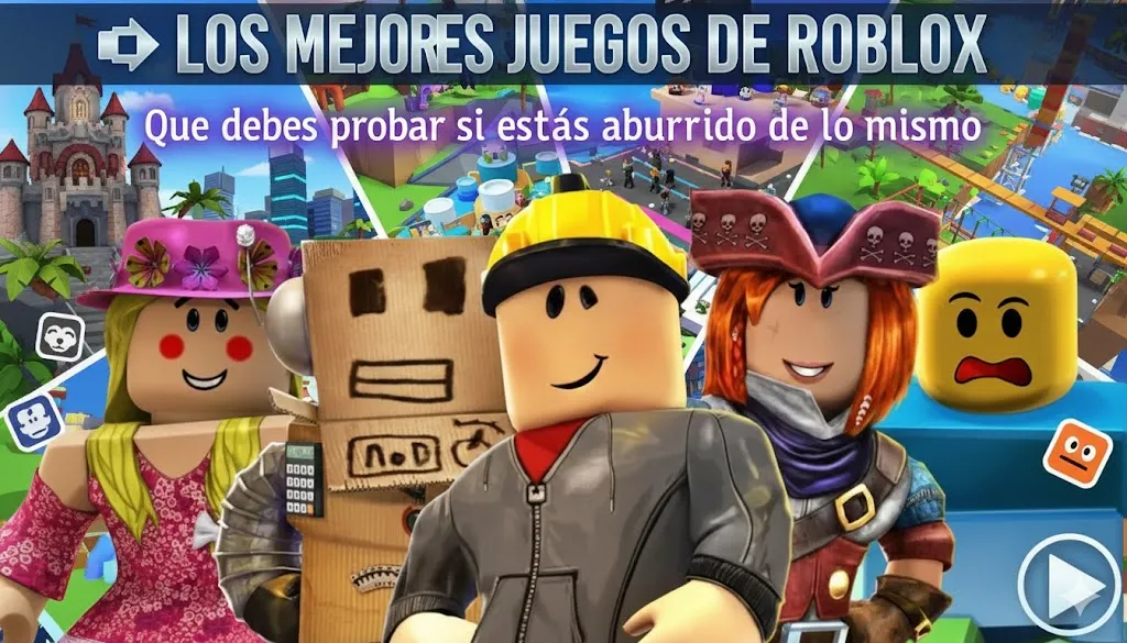 🎮 Los mejores juegos de Roblox que debes probar si estás aburrido de lo mismo - Guía en CodigosFree